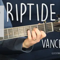 Chwyty ukulele do piosenki "Riptide" Vance Joy. Diagram akordu Am.
