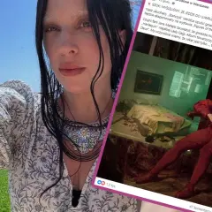 Lady Gaga na okładce płyty z motywem z obrazu "Stańczyk", nawiązującym do jej utworów.