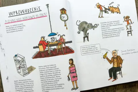 Wprowadzenie do polityki: od mleka po żarówki, władza jest wszędzie. Mata z izoteki pokazuje, jak wpływa na nasze życie.