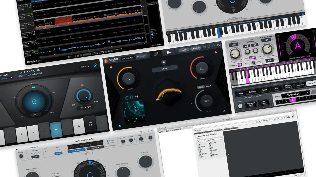 Wtyczki do edycji wokalu: Auto-Tune, Nectar, Revoice Pro. Dowiedz się, autotune co to jest i jak działa.